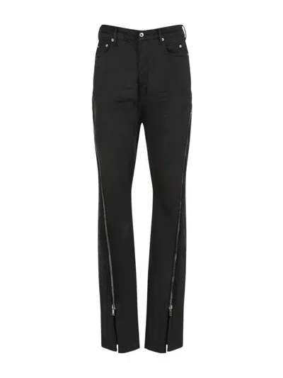 RICK OWENS DRKSHDW RICK OWENS DRKSHDW DENIM PANTS - BOLAN BANANA