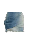 Rick Owens Drkshdw Low Twist Mini Skirt