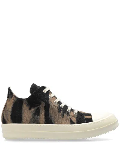 RICK OWENS DRKSHDW DENIM SNEAKERS