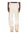 Rick Owens Drkshdw Denim Trousers With Belt Loops In Neutral