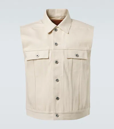 Rick Owens Drkshdw Denim Vest