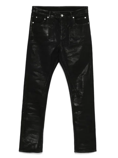 Rick Owens Drkshdw Detroit Jeans In Black