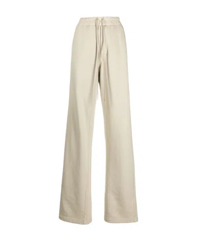 Rick Owens Drkshdw Dietrich Bootcut Track Pants In Nude