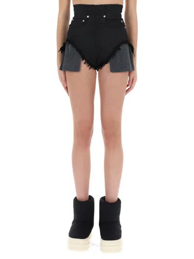 RICK OWENS DRKSHDW RICK OWENS DRKSHDW "DIRT CUTOFF" SHORTS