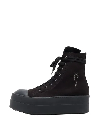 Rick Owens Drkshdw Double-bumper Sneakers In Black