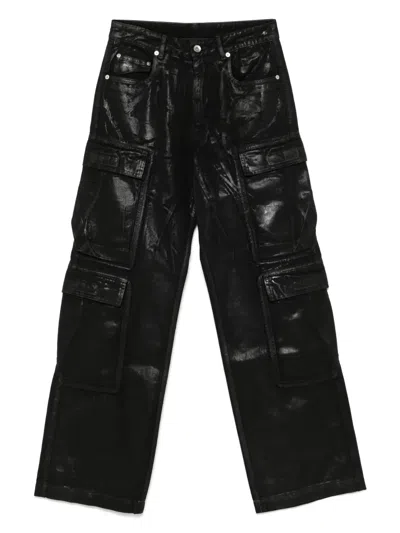 RICK OWENS DRKSHDW DOUBLE CARGO JEANS