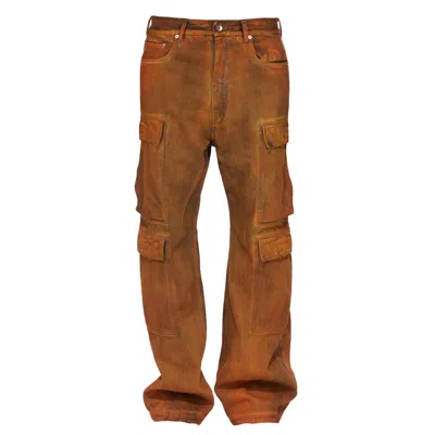 RICK OWENS DRKSHDW DOUBLE CARGO JEANS