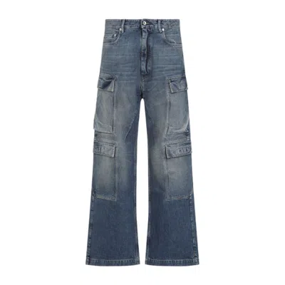 RICK OWENS DRKSHDW DOUBLE CARGO JEANS