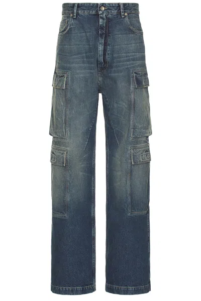 RICK OWENS DRKSHDW DOUBLE CARGO JEANS