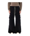 Rick Owens Drkshdw Drkshdw By Rick Owens Relaxed Fit Wide Leg Pants In Black