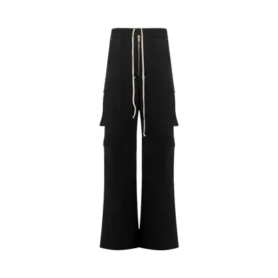 Pre-owned Rick Owens Drkshdw Double Cargo Jumbo Belas 'black' | Men's Size M