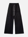 Rick Owens Drkshdw Drkshdw By Rick Owens Man Pants Black Size L Cotton In Black