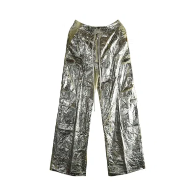 Pre-owned Rick Owens Drkshdw Double Cargo Jumbo Belas Pants 'palladium' | Tan | Men's Size S In Brown
