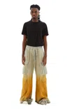Rick Owens Drkshdw Double Cargo Jumbo Belas Wide-leg Jeans In Sky/orange