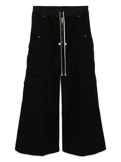 RICK OWENS DRKSHDW DOUBLE CARGO JUMBO BELAS TROUSERS