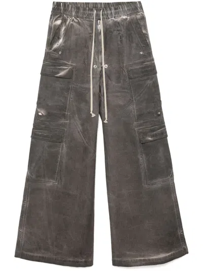 RICK OWENS DRKSHDW DOUBLE CARGO JUMBO BELAS TROUSERS