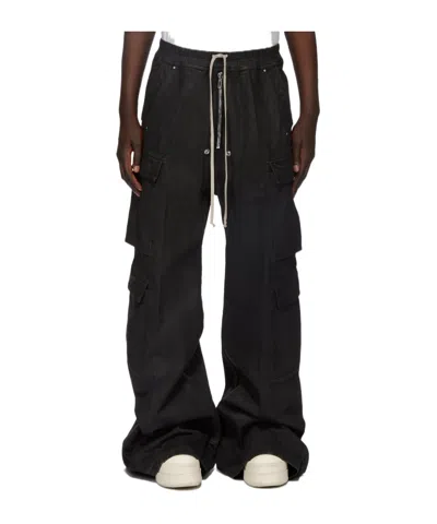 RICK OWENS DRKSHDW DOUBLE CARGO TROUSERS