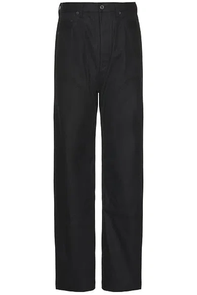 Rick Owens Drkshdw Double Knee Geth Cut Jean In Black