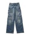 Rick Owens Drkshdw Double-pocket Jeans In Blue