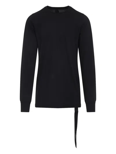 RICK OWENS DRKSHDW DRAPE-DETAIL SWEATSHIRT