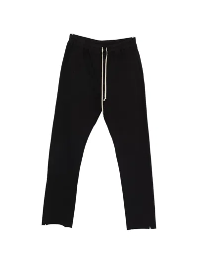 Rick Owens Drkshdw Drawsting-waist Track Pants In Black