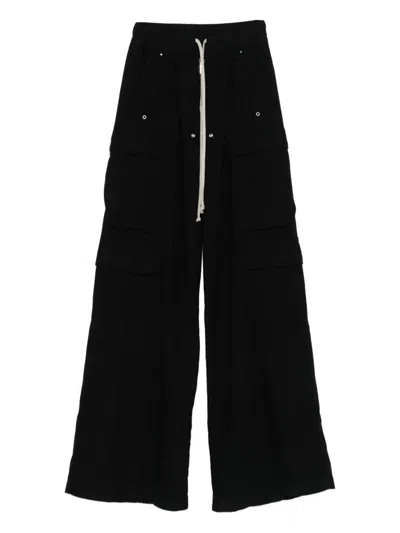 RICK OWENS DRKSHDW RICK OWENS DRKSHDW DRAWSTRING CARGO PANTS