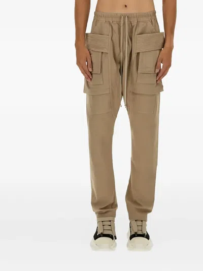 RICK OWENS DRKSHDW DRAWSTRING CARGO PANTS