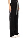 Rick Owens Drkshdw Pusher Wide-leg Trousers In Black
