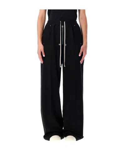 Rick Owens Drkshdw Drawstring Casual Pants In Black