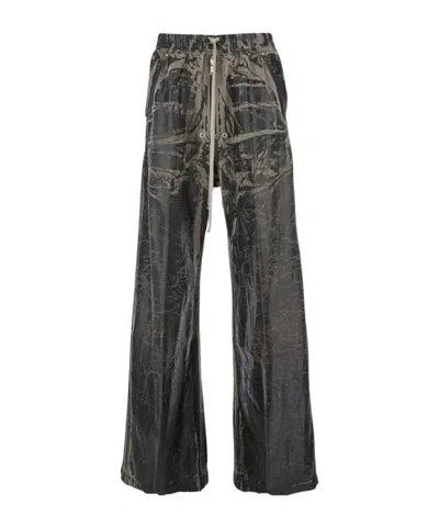 RICK OWENS DRKSHDW RICK OWENS DRKSHDW GETH BELAS DISTRESSED TROUSERS