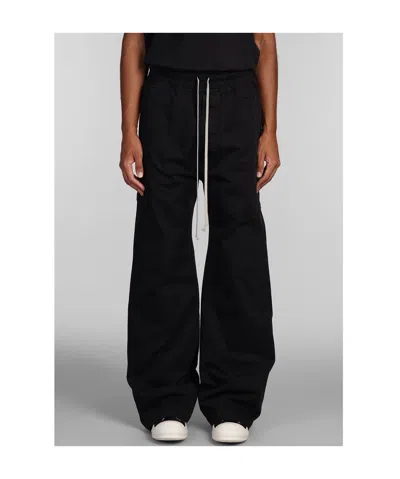 Rick Owens Drkshdw Drawstring Casual Pants In Black