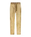 Rick Owens Drkshdw Drawstring Casual Pants In Nude
