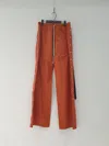 Rick Owens Drkshdw Drawstring Casual Pants In Red