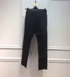 Rick Owens Drkshdw Drawstring Cotton Track Pants In Black