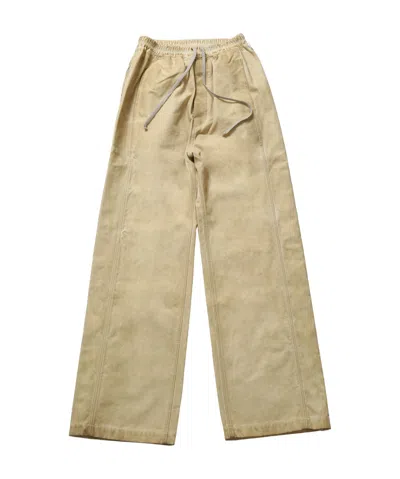 Rick Owens Drkshdw Drawstring Design Casual Pants In Nude