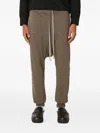 Rick Owens Drkshdw Drkshdw Prisonner Jersey Drawstring Pant In Brown