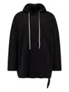 Rick Owens Drkshdw Drkshdw By Rick Owens Man Sweatshirt Black Size L Cotton In Black