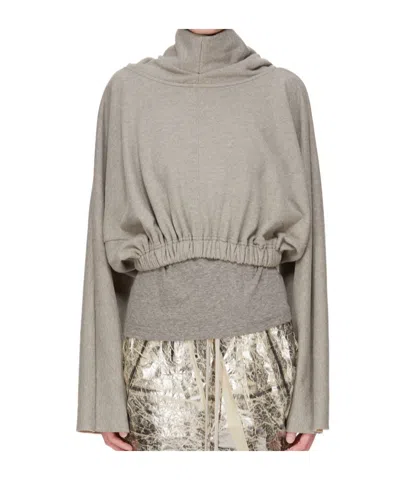 RICK OWENS DRKSHDW DRAWSTRING HOODIE