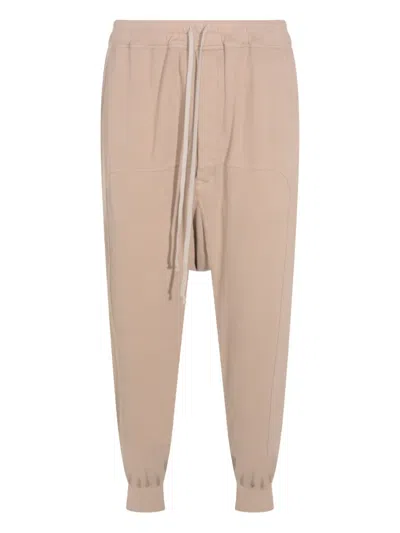 RICK OWENS DRKSHDW DRAWSTRING POCKET TRACK PANTS