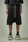 Rick Owens Drkshdw Drkshdw By Rick Owens Man Shorts & Bermuda Shorts Black Size M Cotton, Elastane In Black
