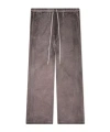 Rick Owens Drkshdw Drawstring Pusher Trousers In Brown