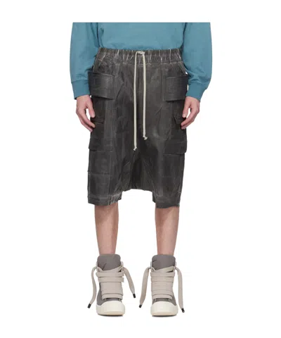 RICK OWENS DRKSHDW DRAWSTRING SHORTS