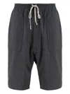 Rick Owens Drkshdw Drkshdw By Rick Owens Cotton Bermuda Shorts In Gray