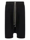 Rick Owens Drkshdw Drawstring Shorts In Black