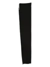 Rick Owens Drkshdw Drawstring Side-slit Maxi Skirt In Black