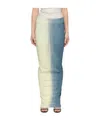 Rick Owens Drkshdw Drawstring Skirt In Multi
