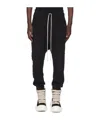 Rick Owens Drkshdw Drawstring Sweatpants In Black