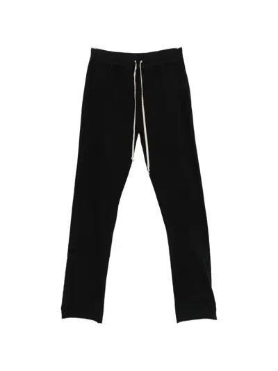 Rick Owens Drkshdw Drawstring Track Pants In Black