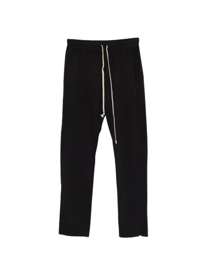 Rick Owens Drkshdw Drawstring Trousers In Black