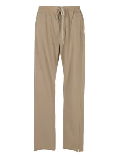 Rick Owens Drkshdw Drawstring Trousers In Neutral